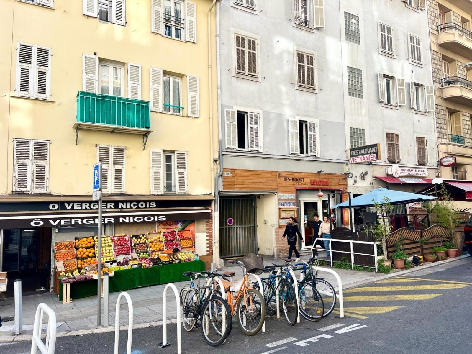 Studio Moderne Renove Avec Balcon 尼斯 外观 照片
